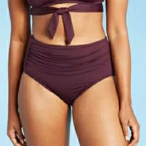 Women's Shirred Classic Bikini Bottom - Kona Sol™